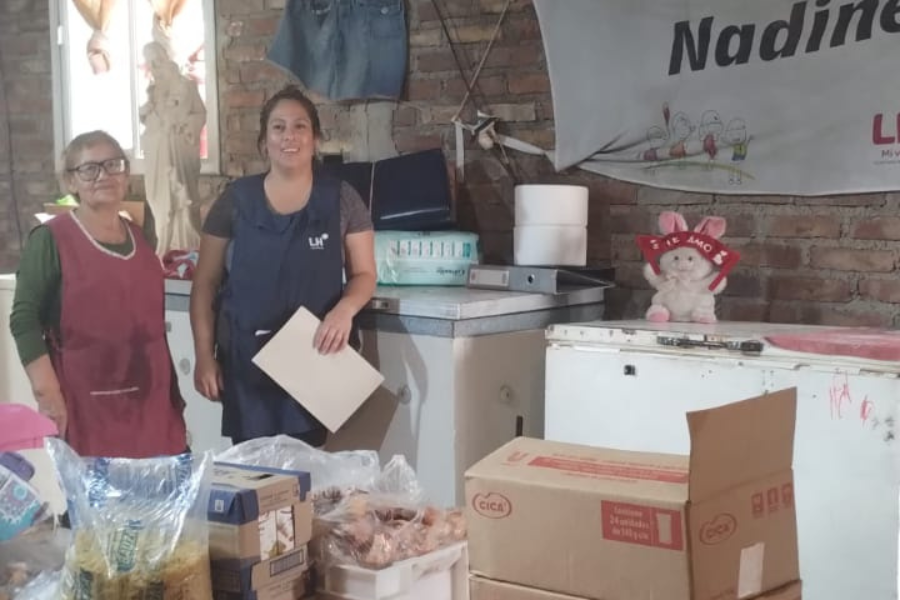Donaciones Comedor y Merendero Nadine Roca Mia (alimentos)