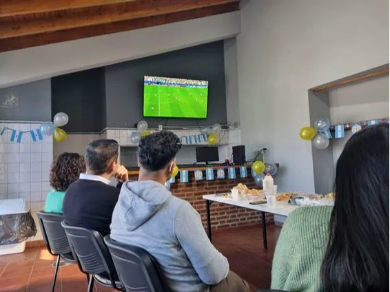 CLISA compartió con su personal la emoción del triunfo argentino